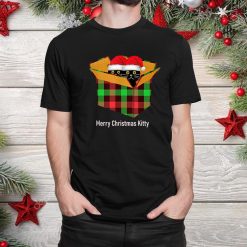 Funny Cats For Christmas Lowely Meowy Kitten Shirt