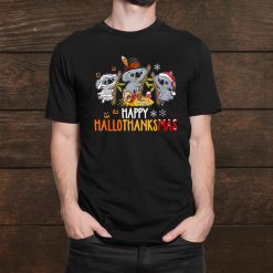 Koala Halloween And Merry Christmas Shirt