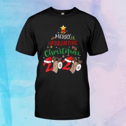 Merry Quarantine Christmas Pajamas Matching Family Shirt