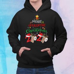 Merry Quarantine Christmas Pajamas Matching Family Shirt