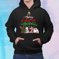 Merry Quarantine Christmas Xmas Pajamas Holidays Shirt