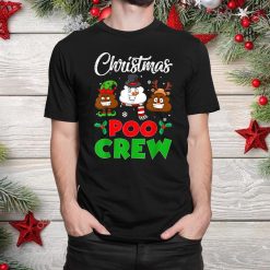 Poo Crew Funny Christmas Poop Emoji Christmas Shirt