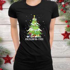 Quaran Tree Christmas Funny Quarantine Christmas Tree Shirt