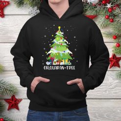 Quaran Tree Christmas Funny Quarantine Christmas Tree Shirt