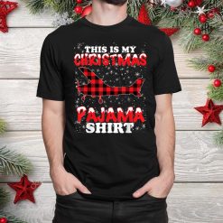 This Is My Christmas Pajama Funny Aviation Airplane Pilot Shirt